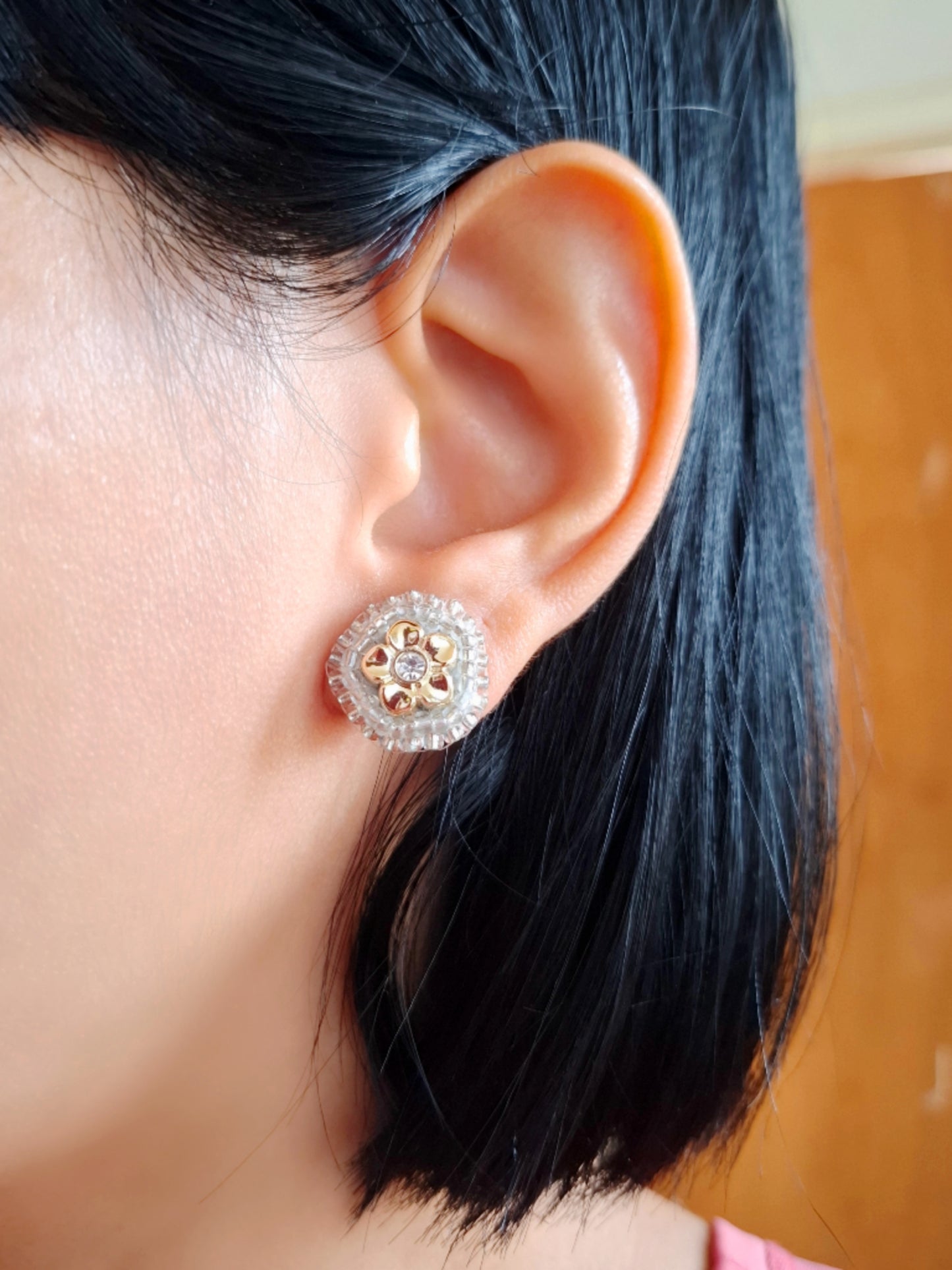 Pendientes de flores de Afra