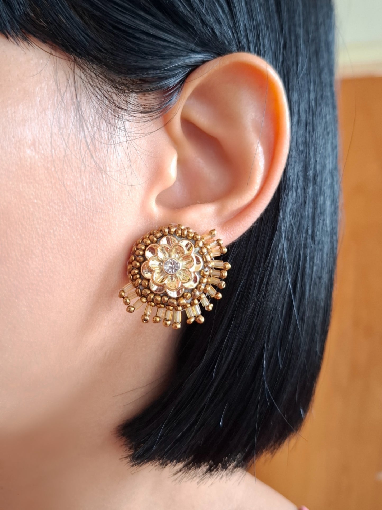 Pendientes de flores de Arianna
