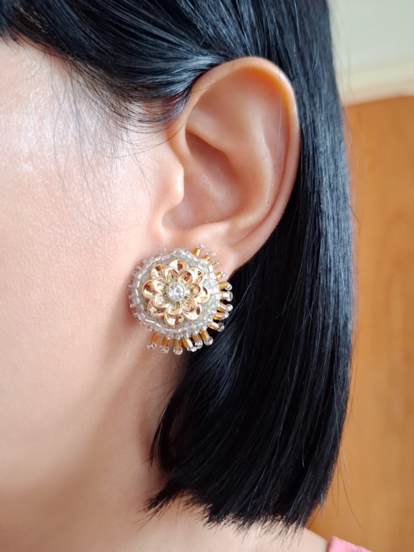 Pendientes de flores de Arianna