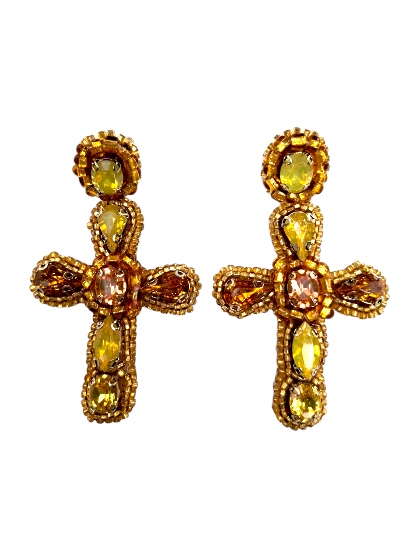 Pendientes de cruz