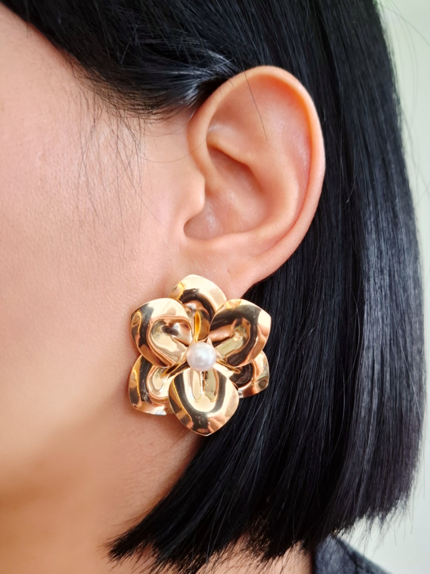 Pendientes de color lila