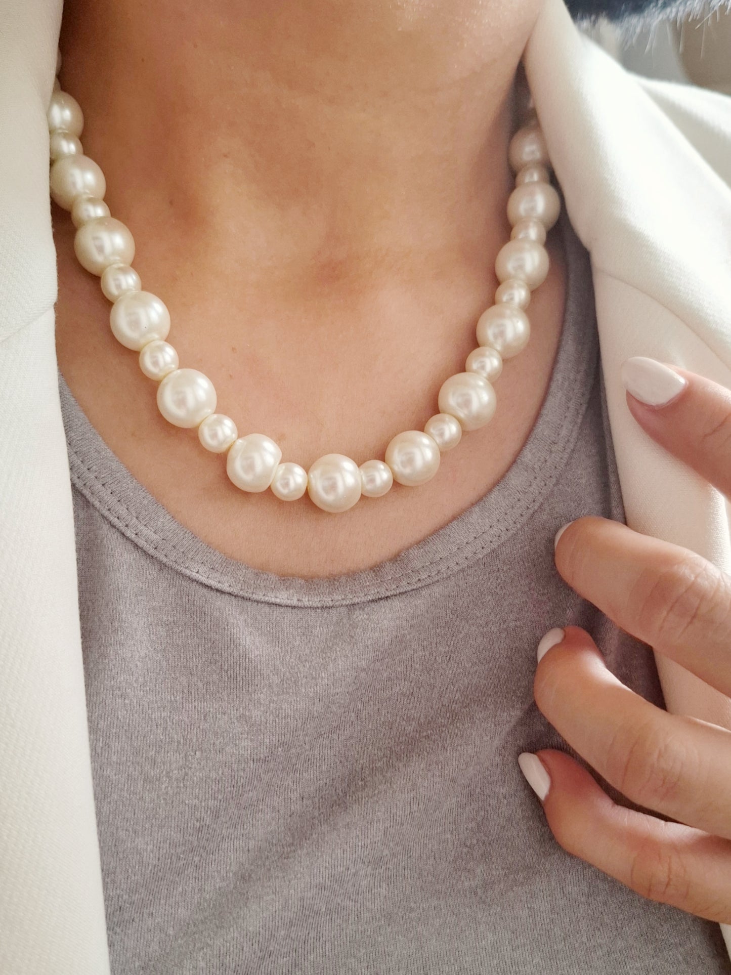 Collar de perlas Janina