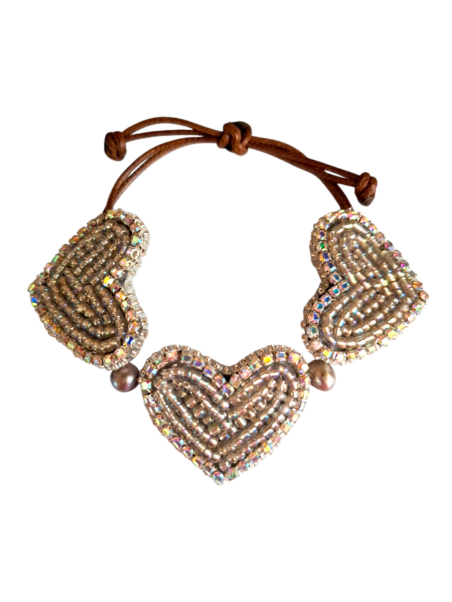 Pulsera de corazones de París