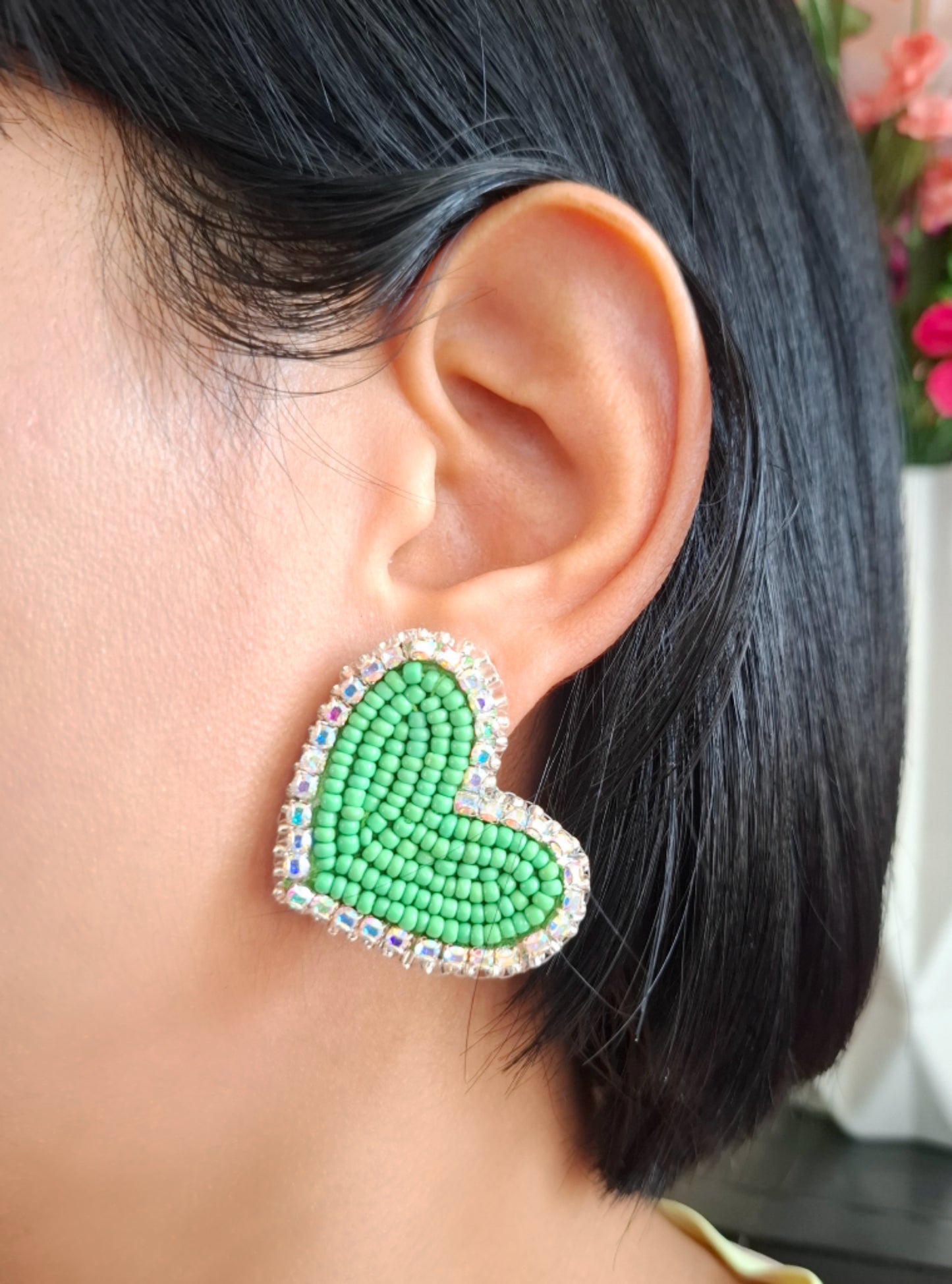 Paris Hearts Earrings