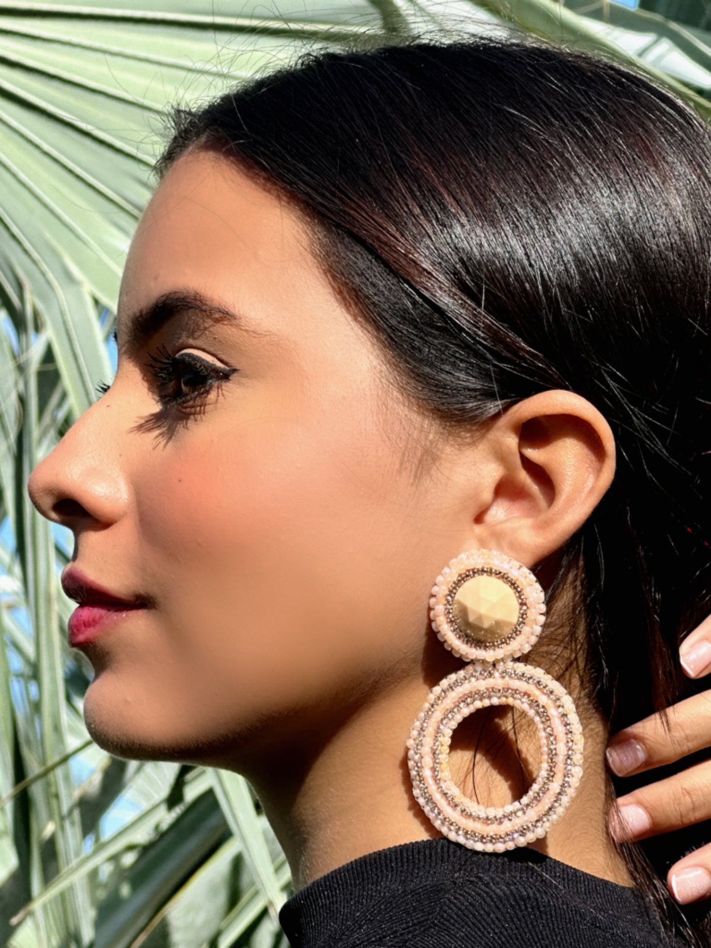 Pendientes de aro Lauren