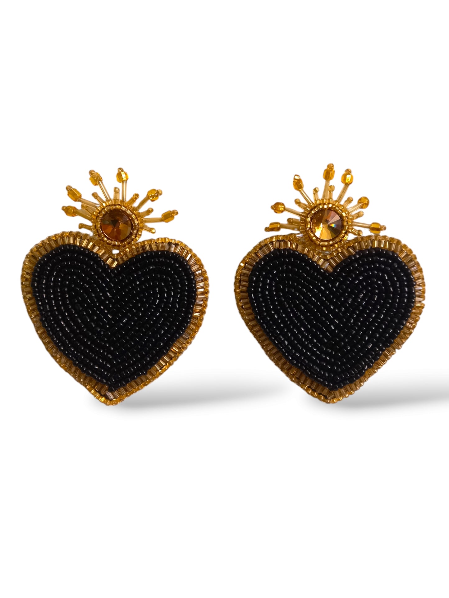 Pendientes de corazones de Venus