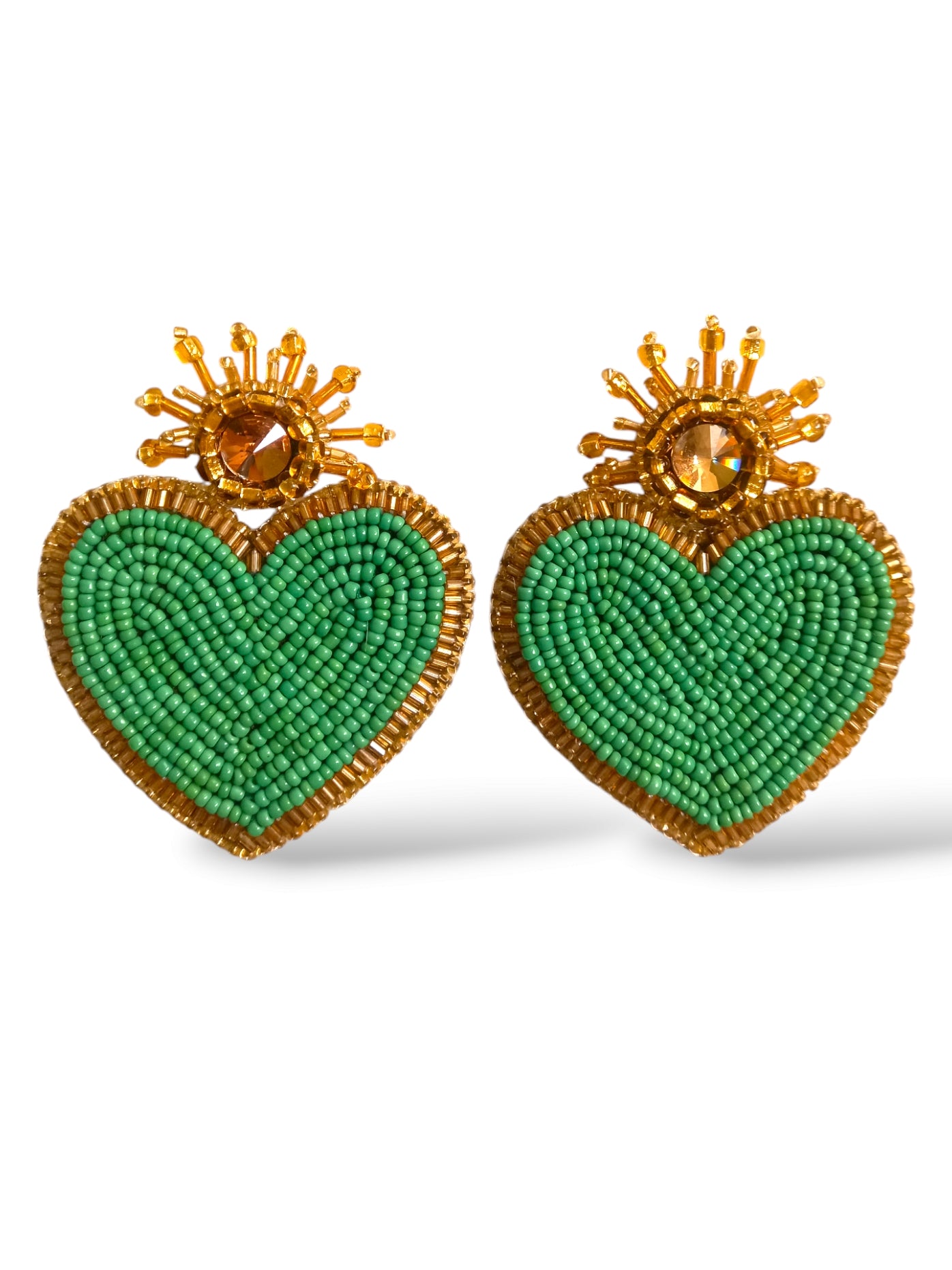 Pendientes de corazones de Venus