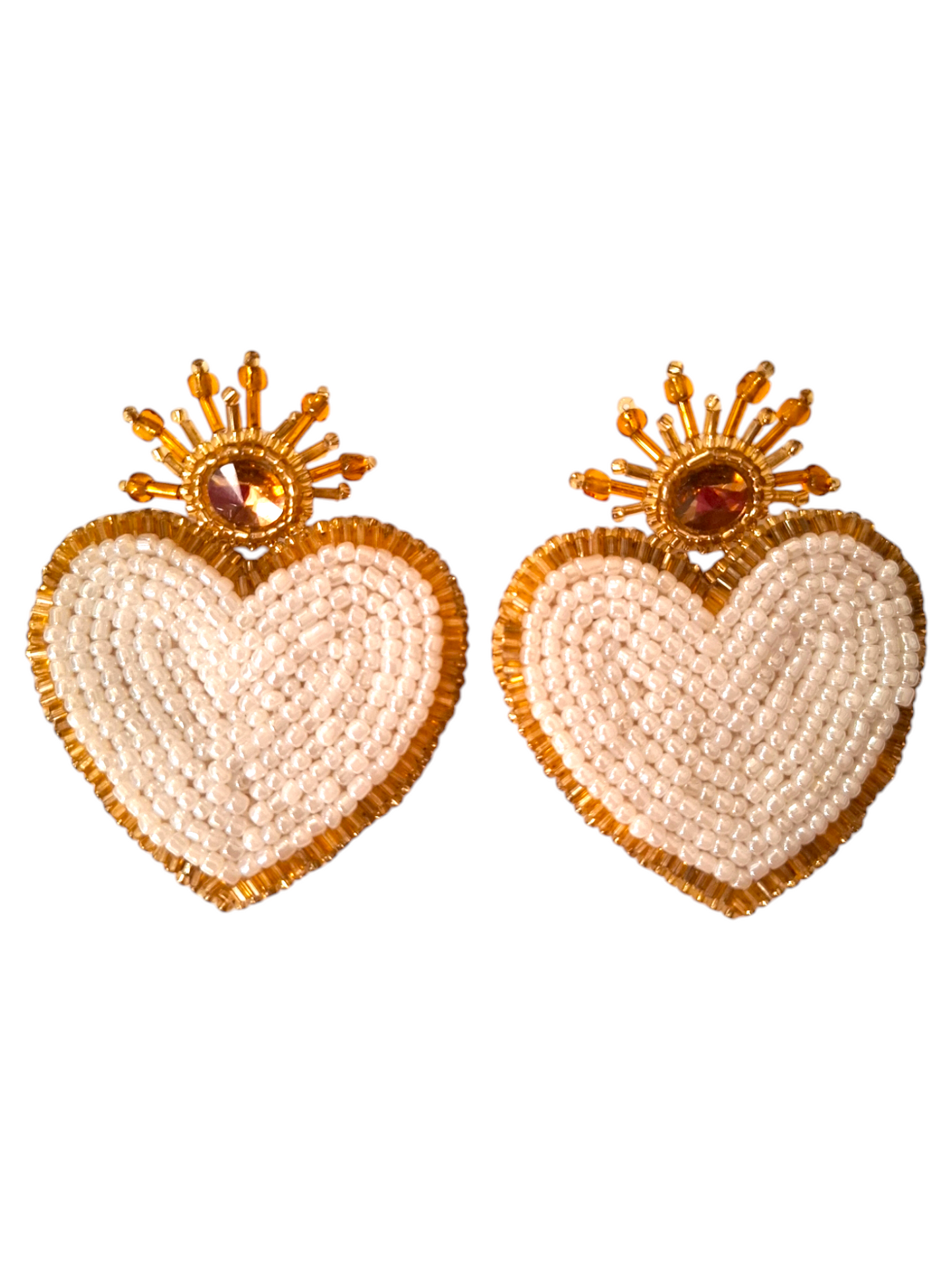 Pendientes de corazones de Venus
