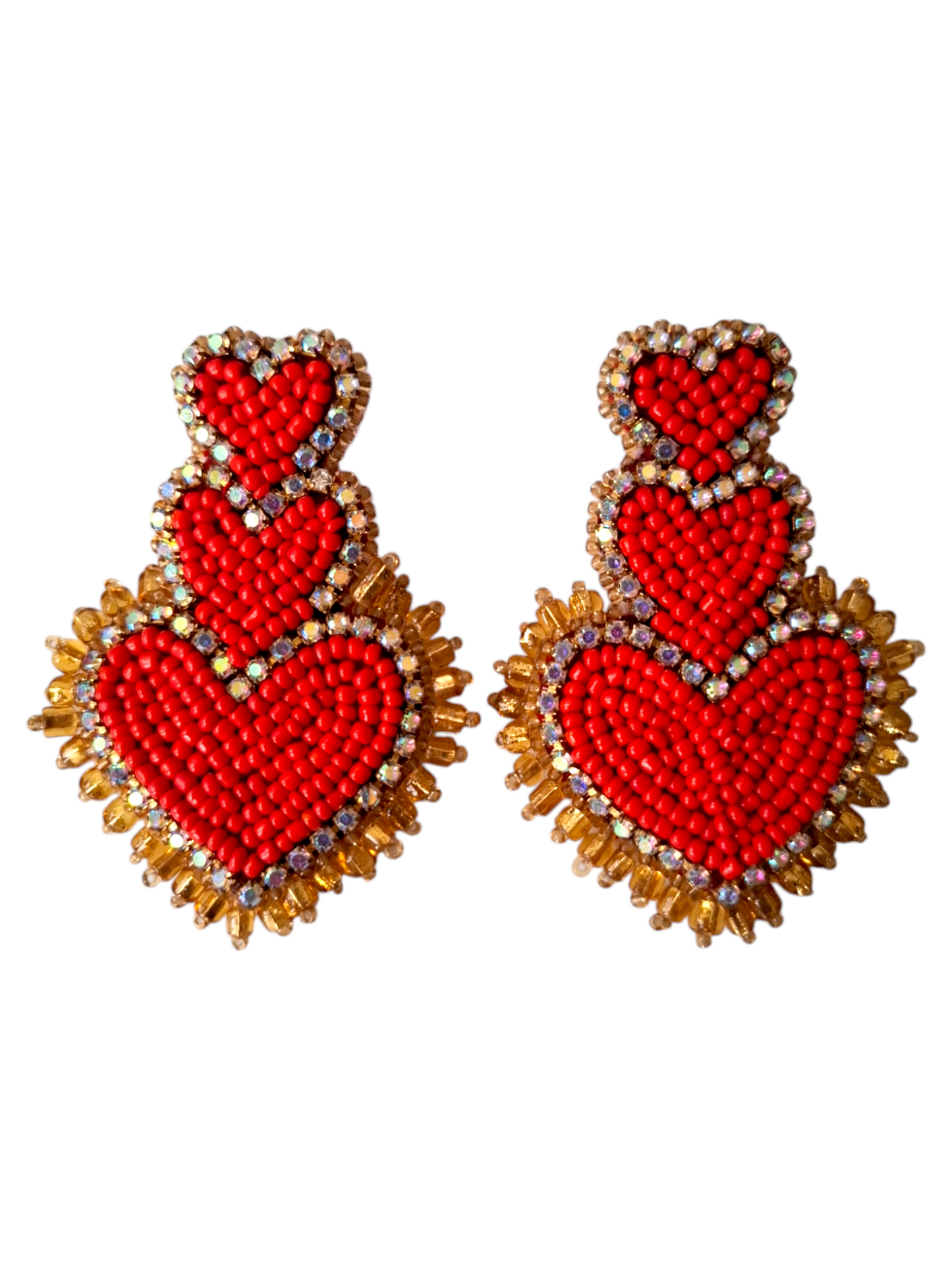 Pendientes de corazones Xaria