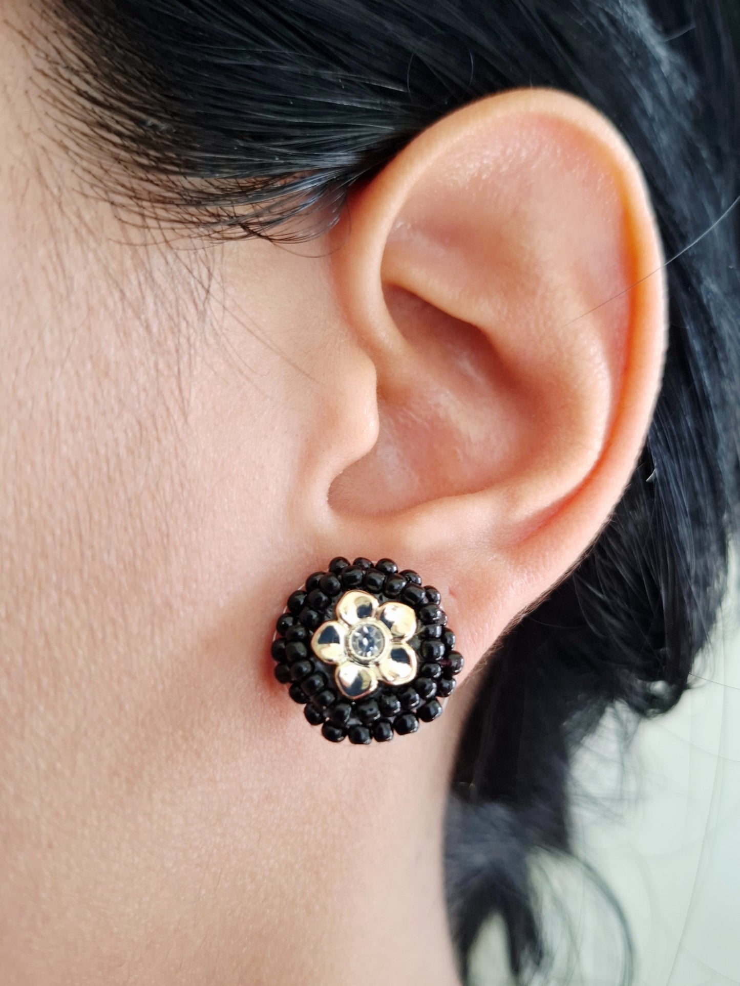 Pendientes de flores de Afra