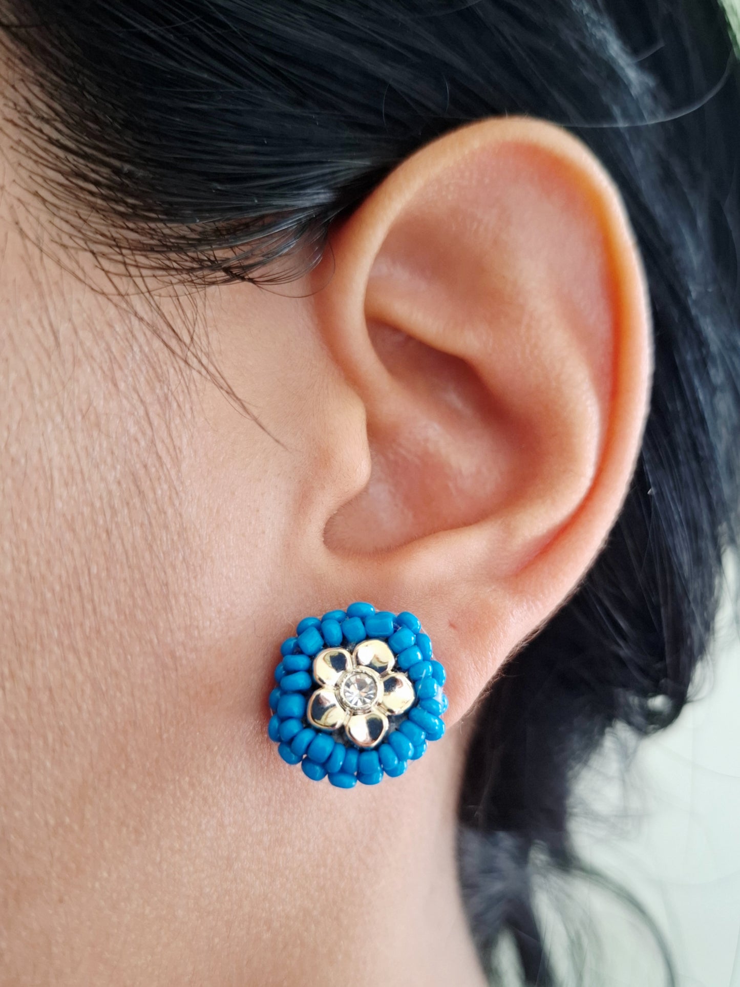 Pendientes de flores de Afra