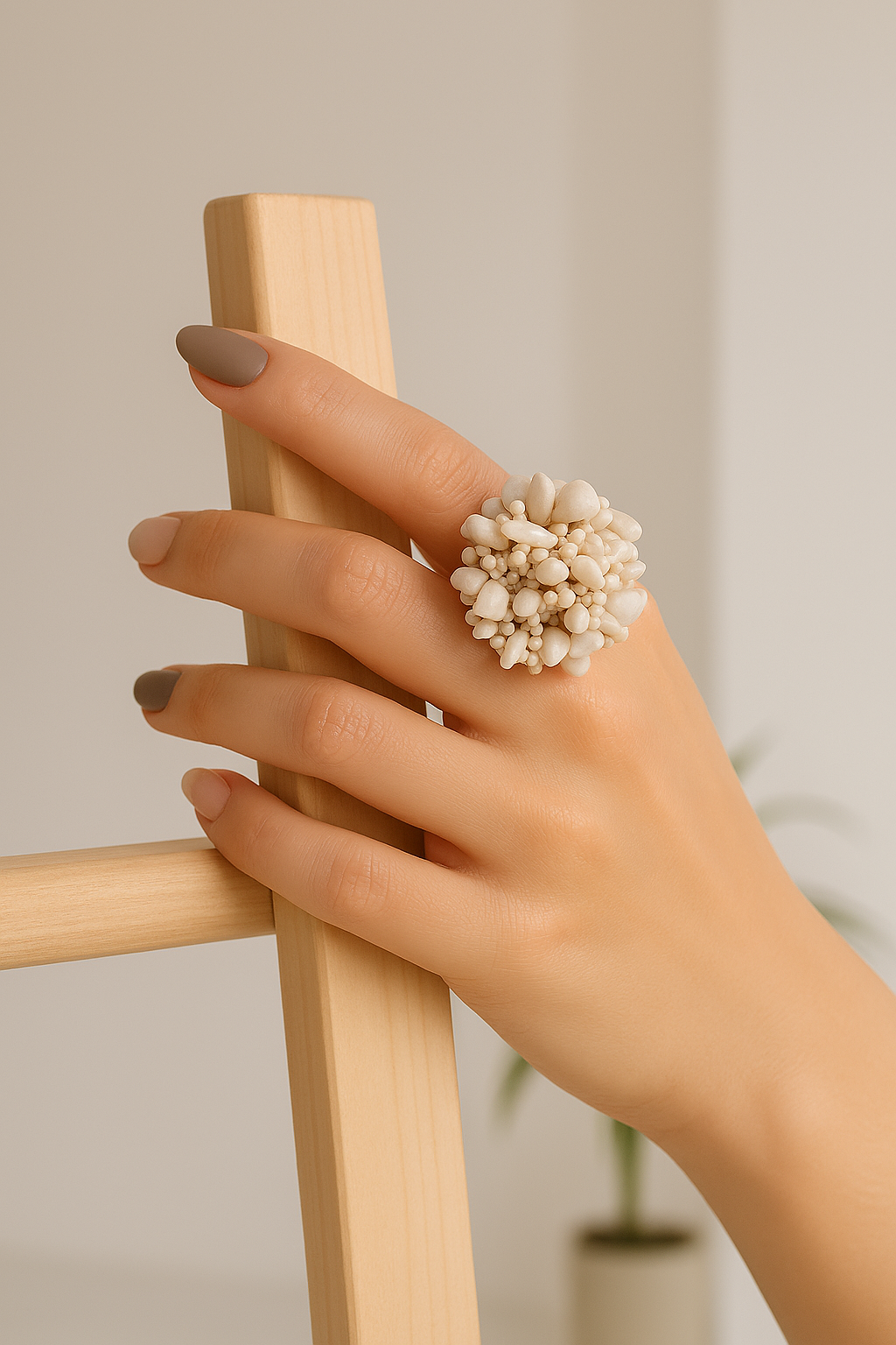 Anillo de pompón