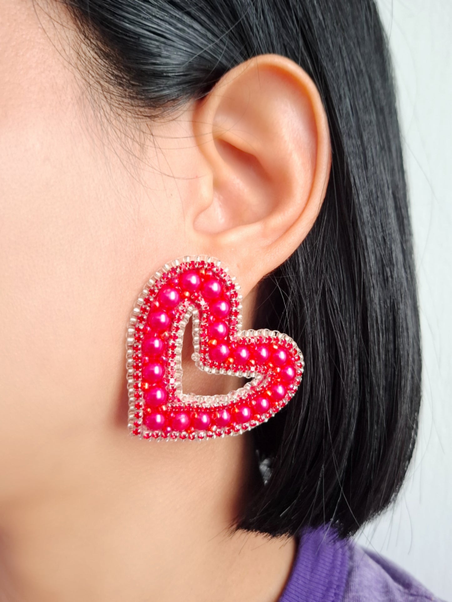 Pendientes Corazones de Caramelo