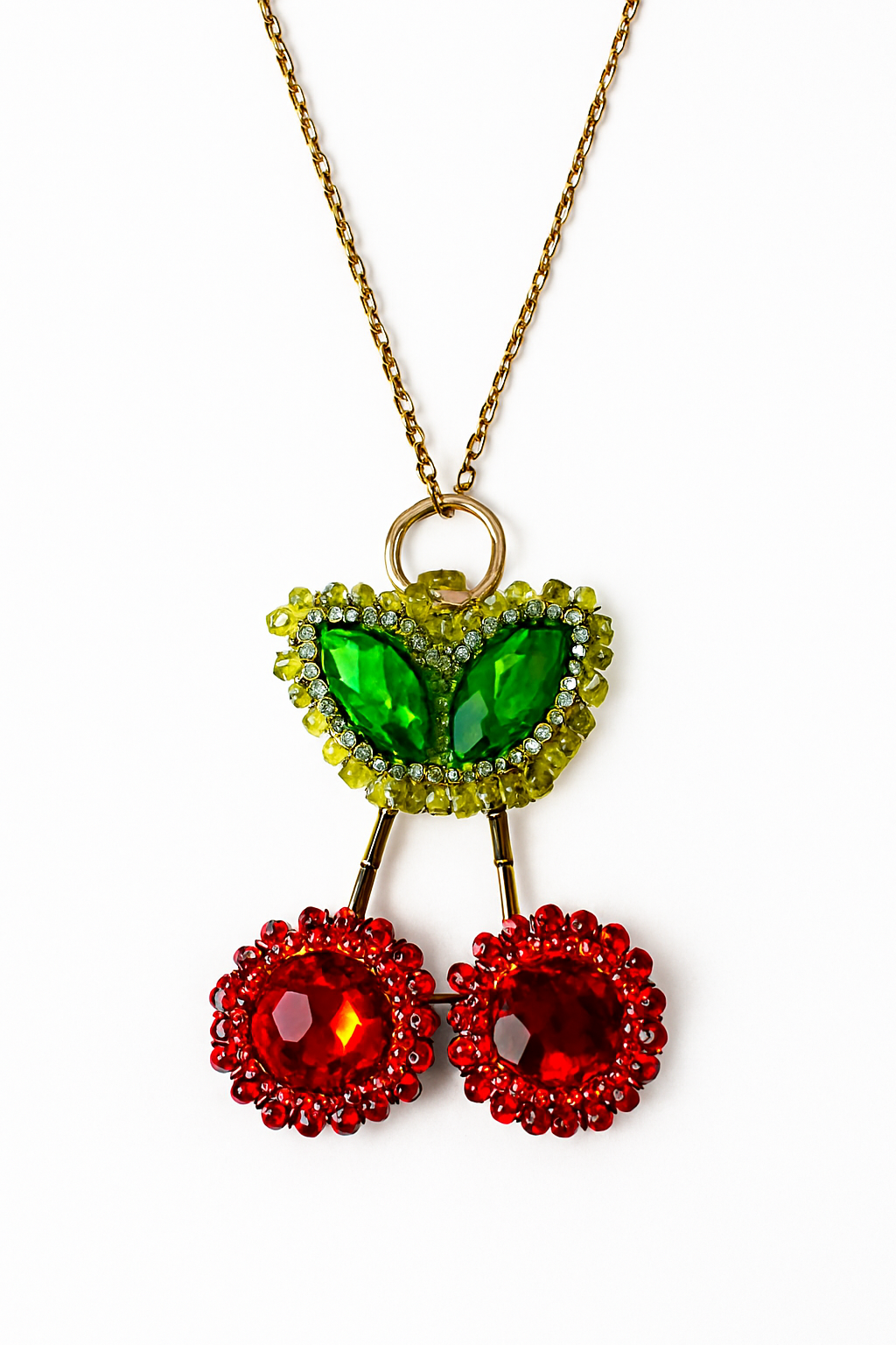 Collar de cerezas