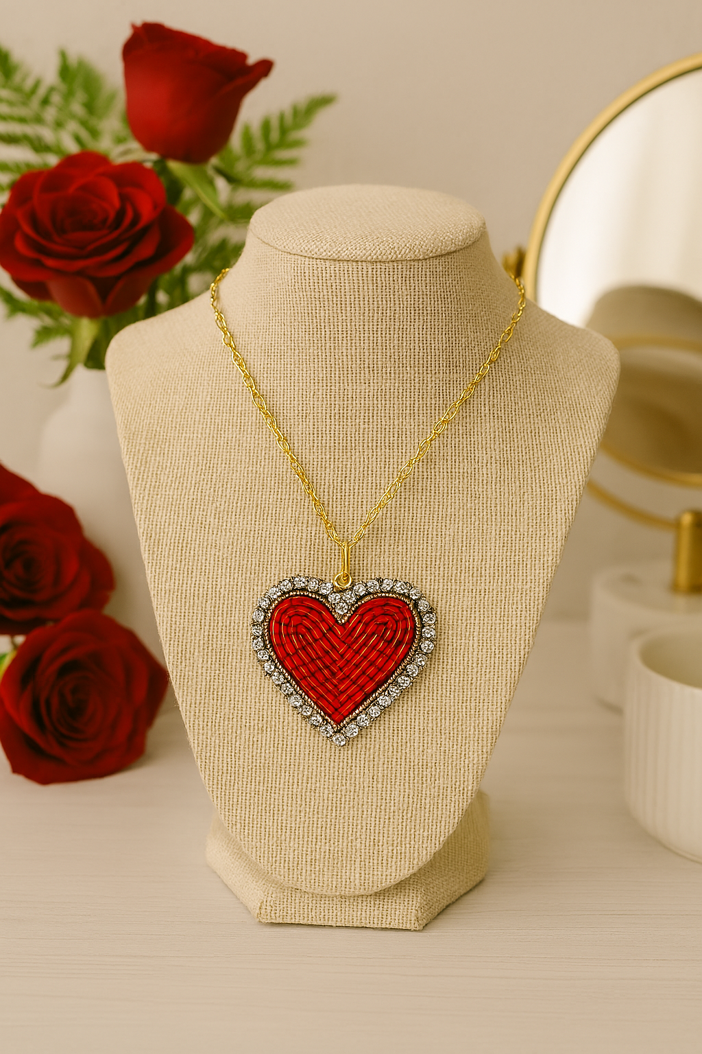 Colgante de corazón Amore