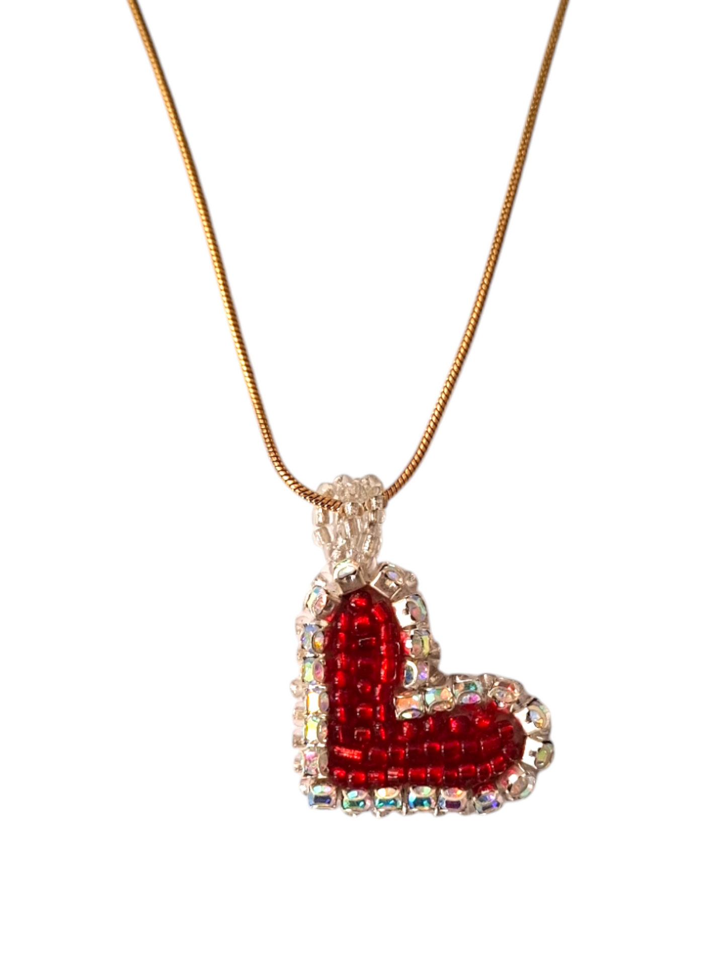 Mini collar de corazón