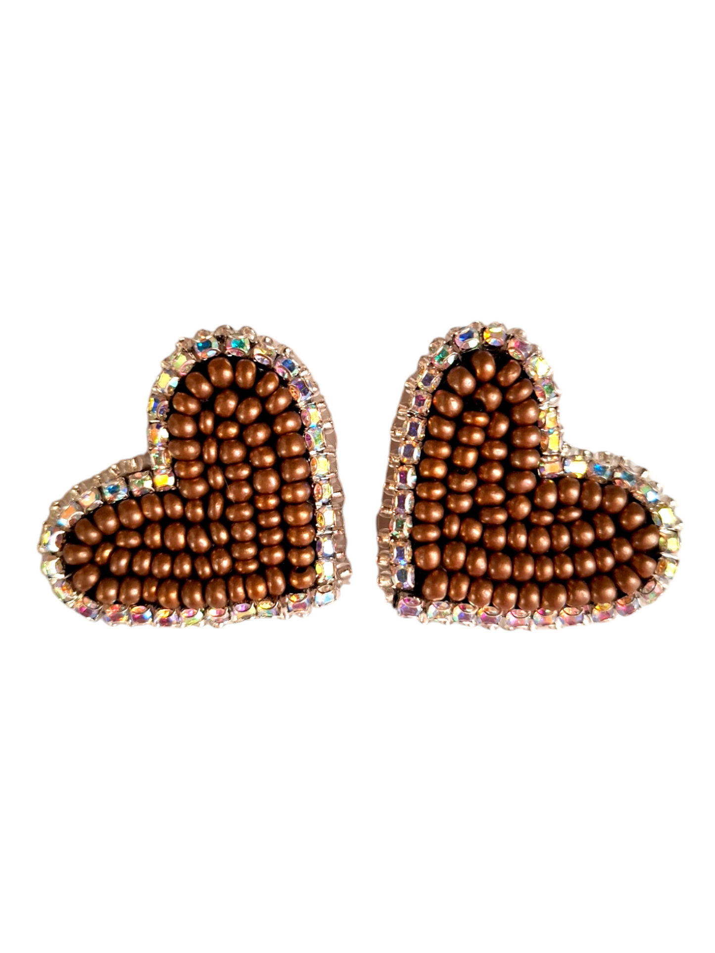 Pendientes de corazones de París