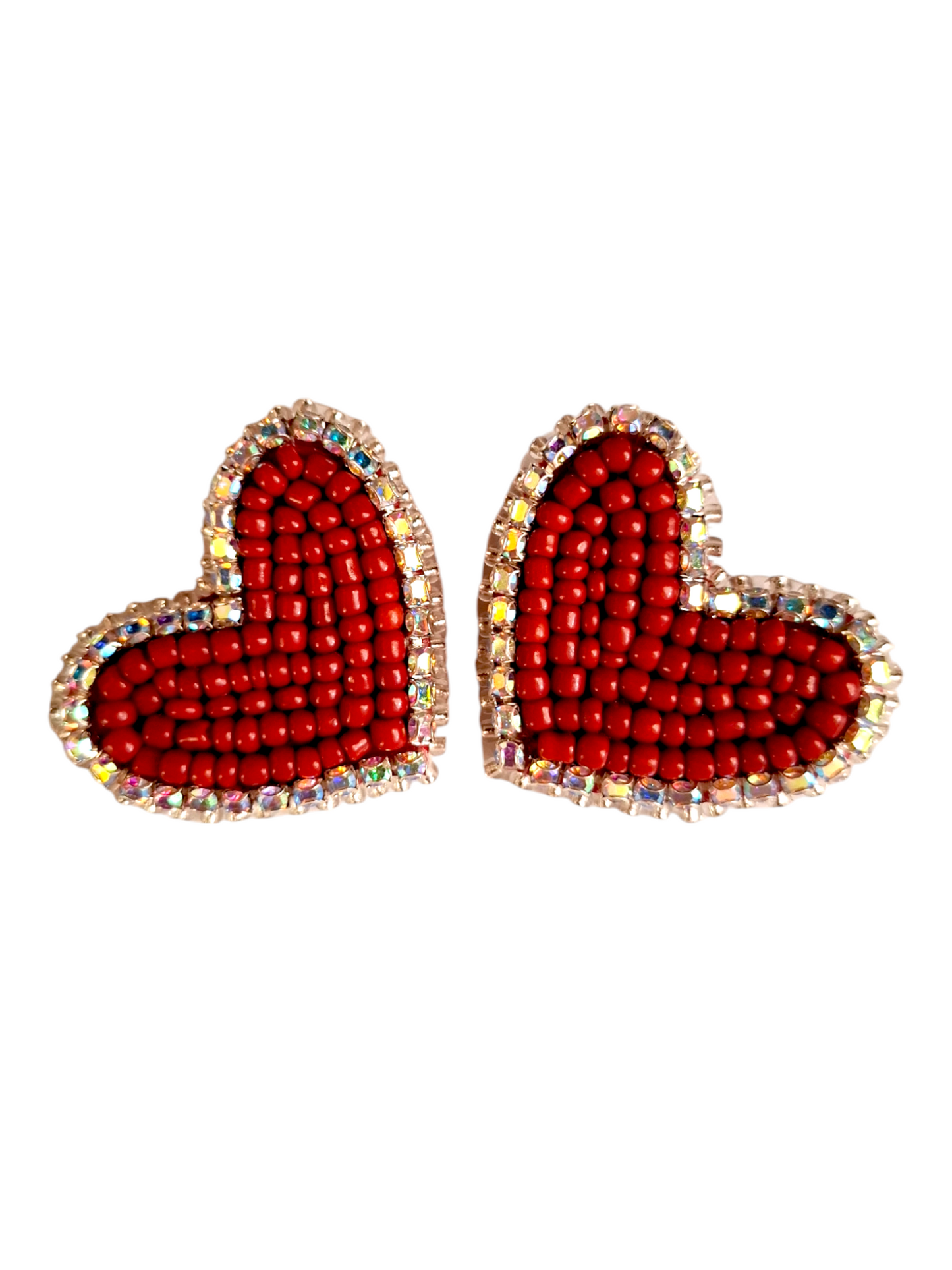 Pendientes de corazones de París