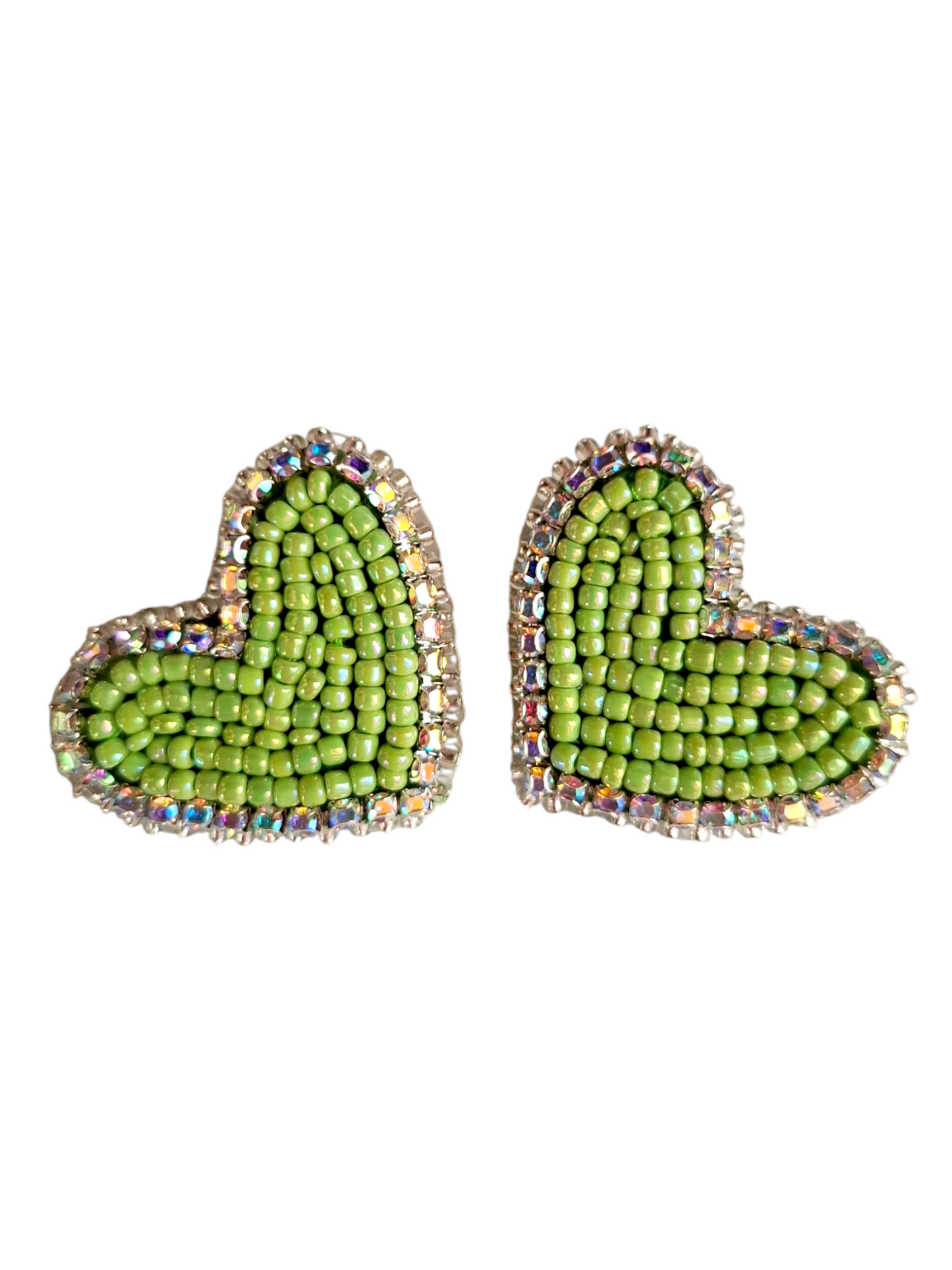 Pendientes de corazones de París