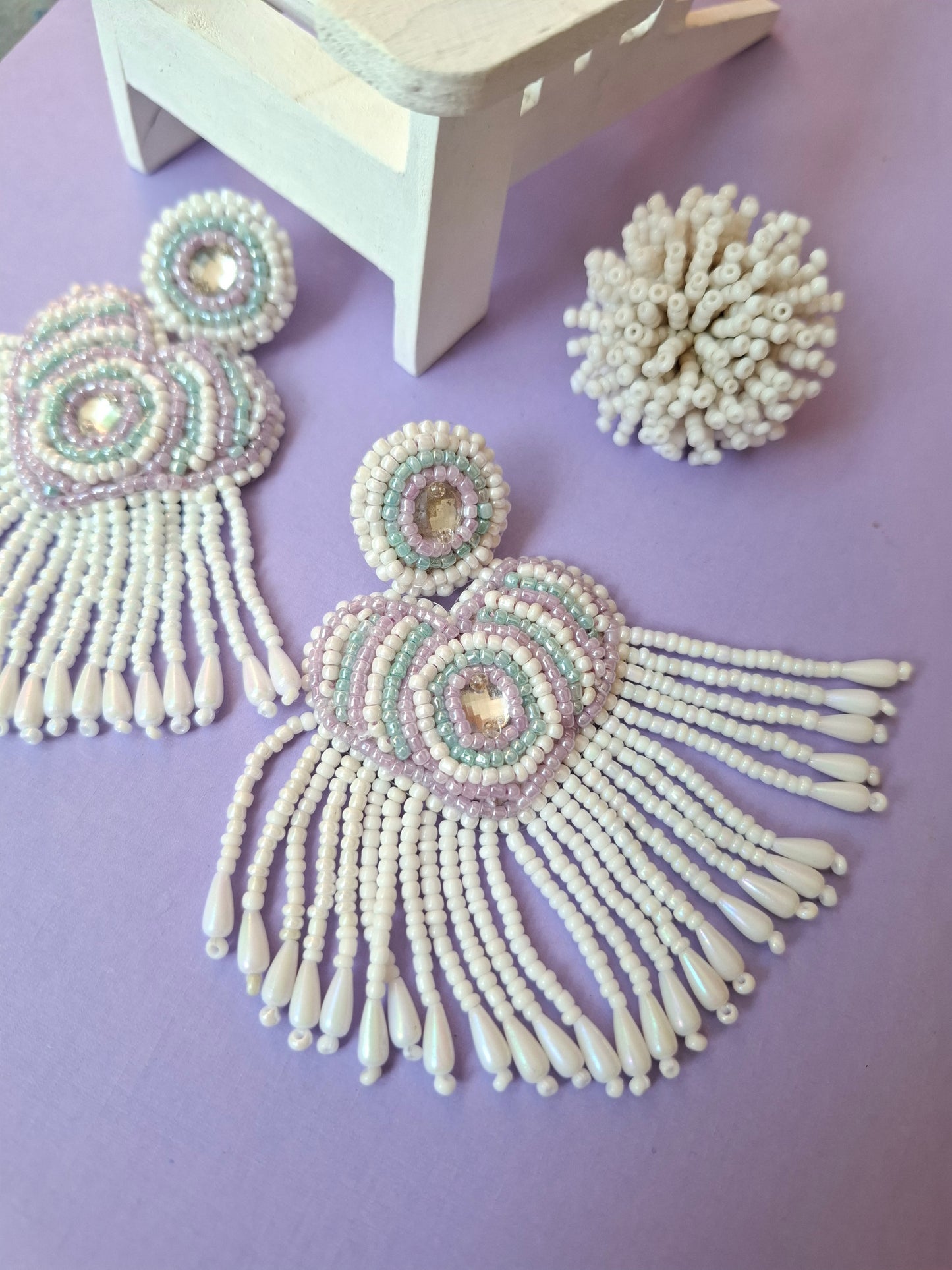 Boa Hearts Earrings