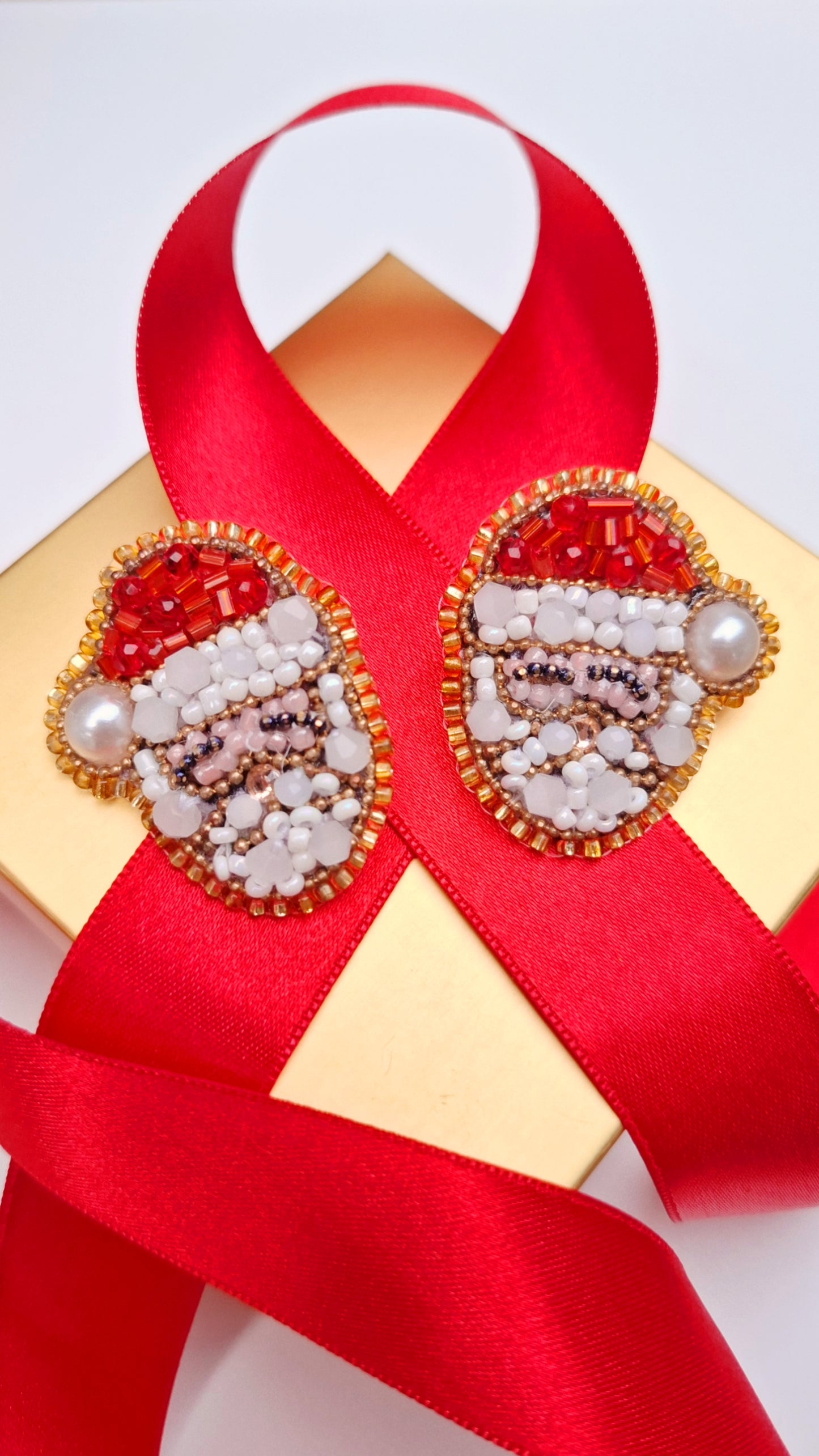 Pendientes Papá Noel