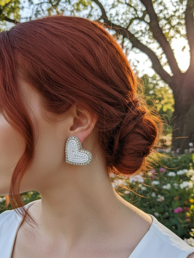 Paris Hearts Earrings