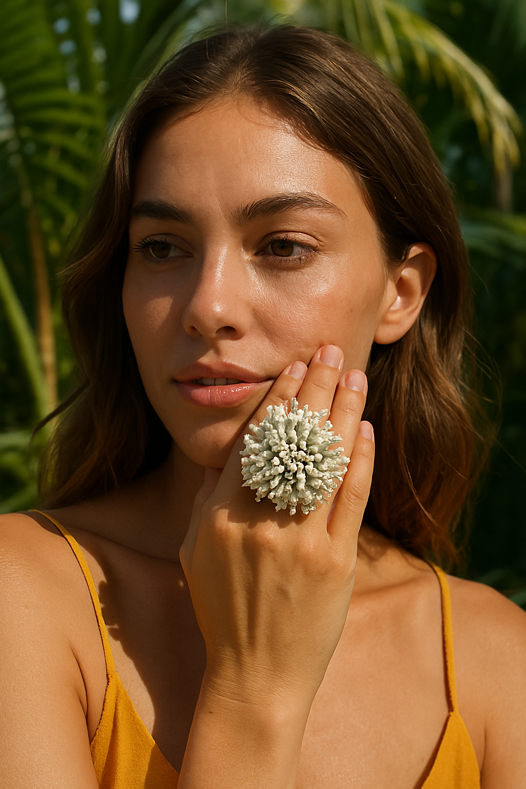 Anillo de pompón