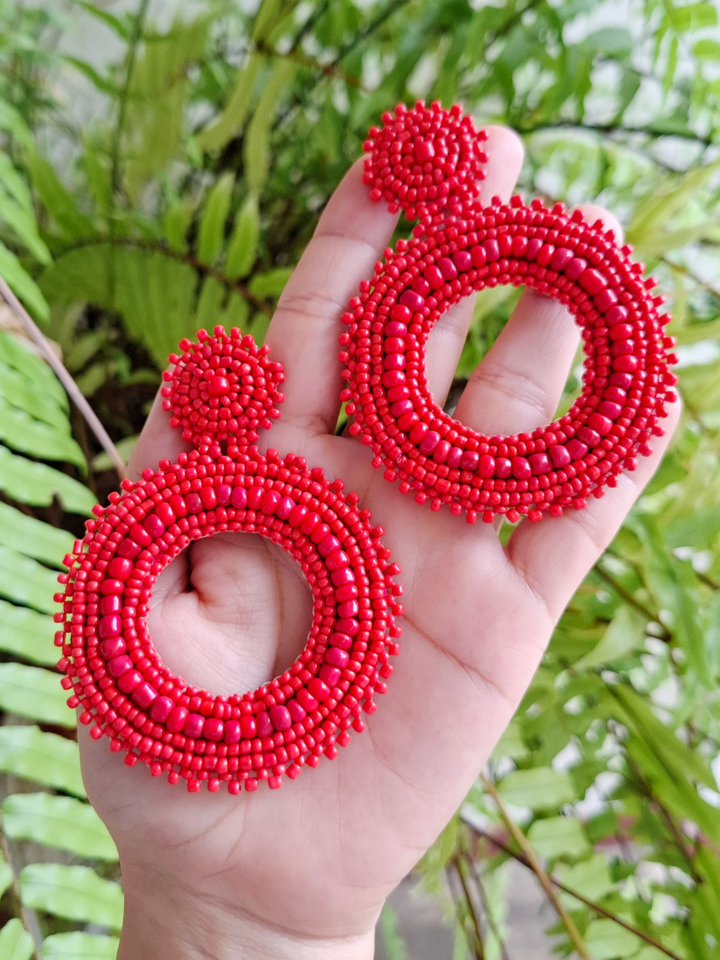 Aura Large Hoops Earrings