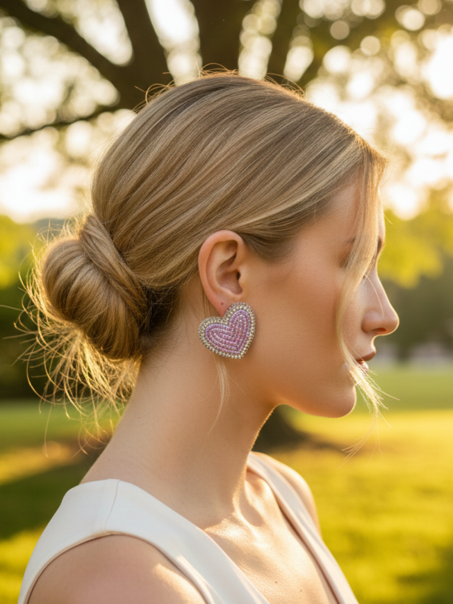 Paris Hearts Earrings