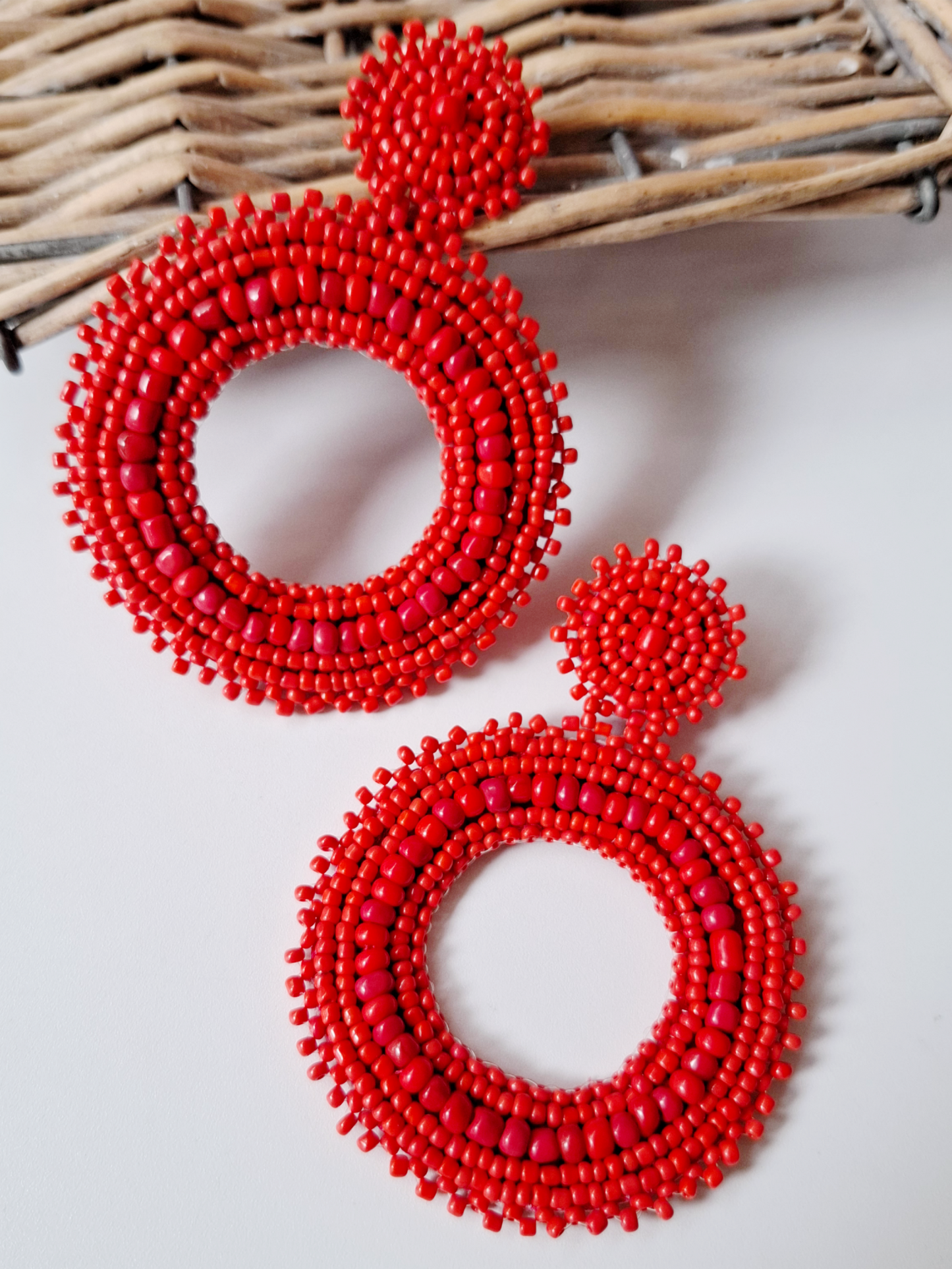 Aura Large Hoops Earrings
