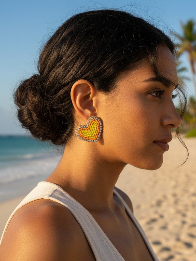 Paris Hearts Earrings