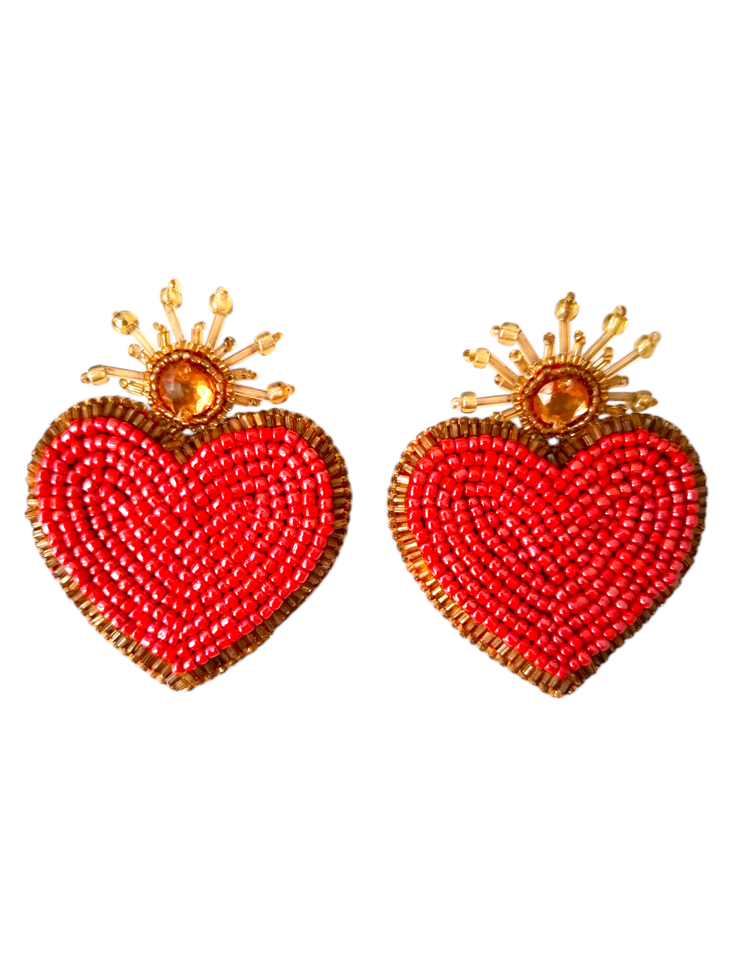 Pendientes de corazones de Venus