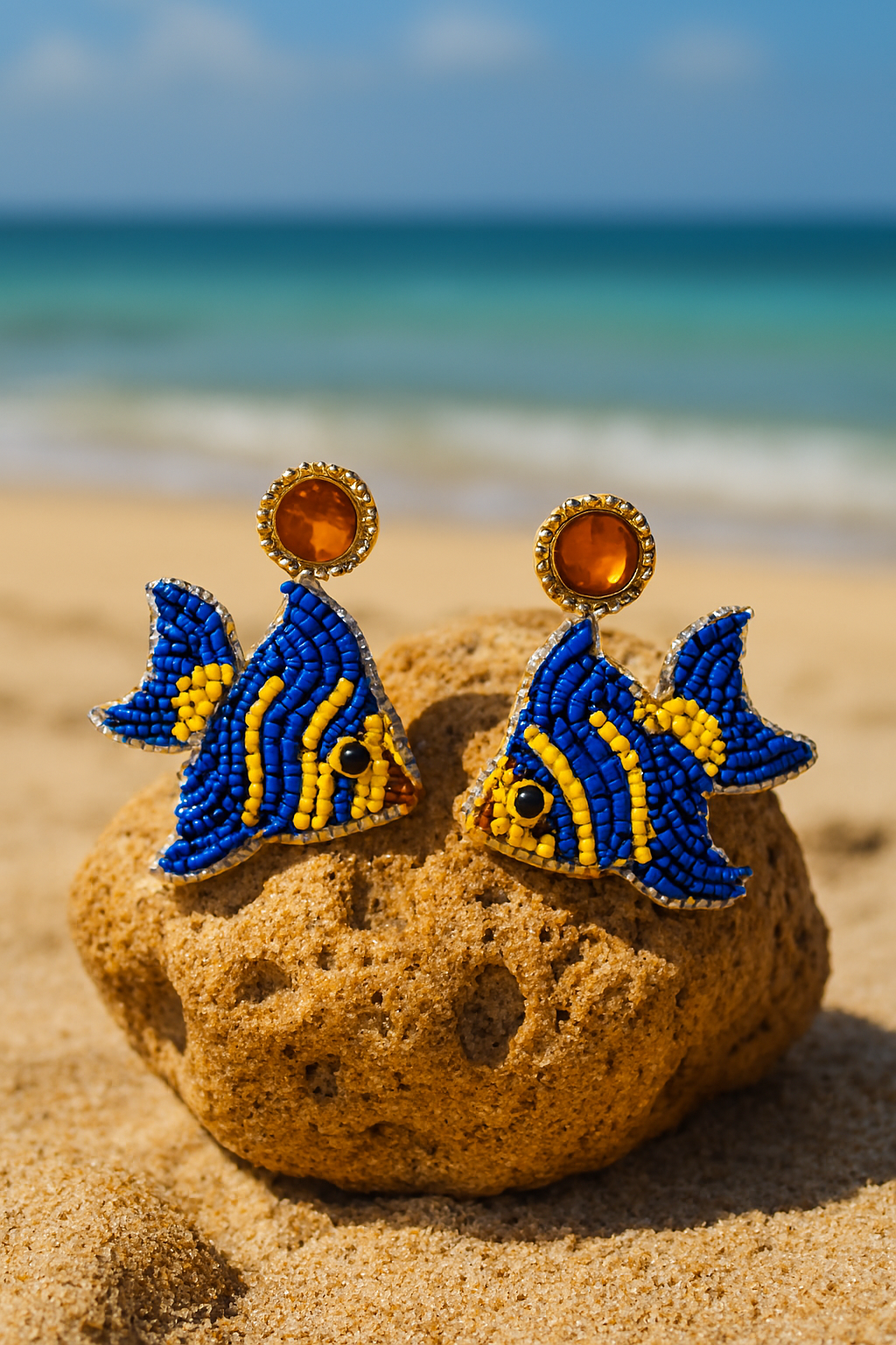 Pendientes de pez emperador