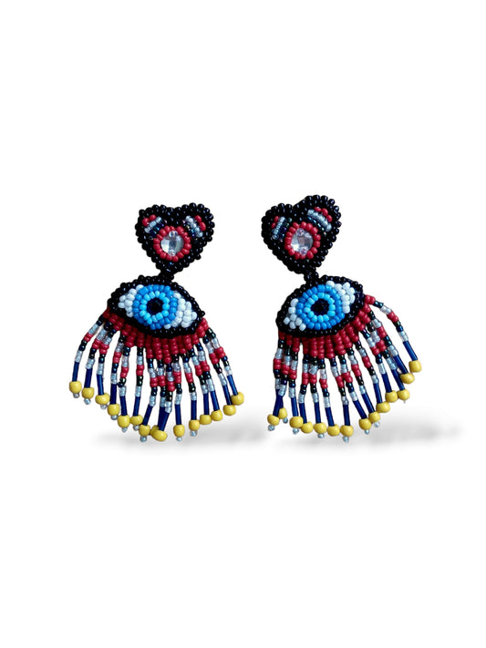 Carnaval Eyes Earrings