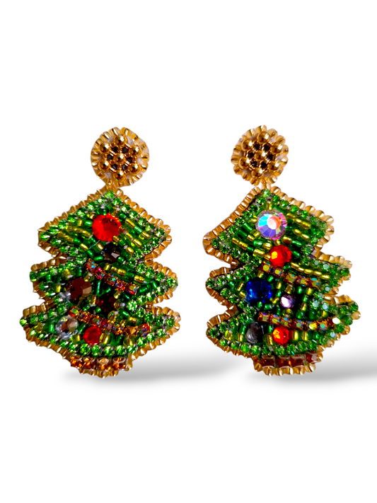 Christmas Tree Earrings