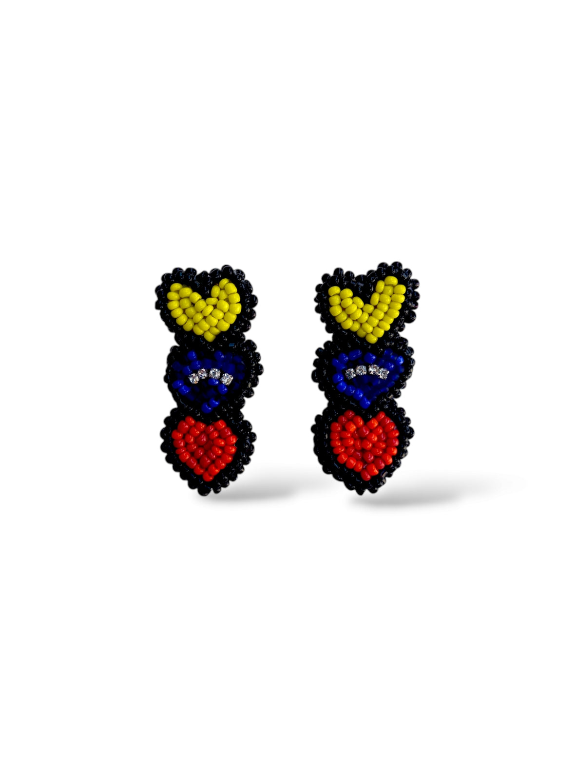 Mini Hearts Venezuela Earrings