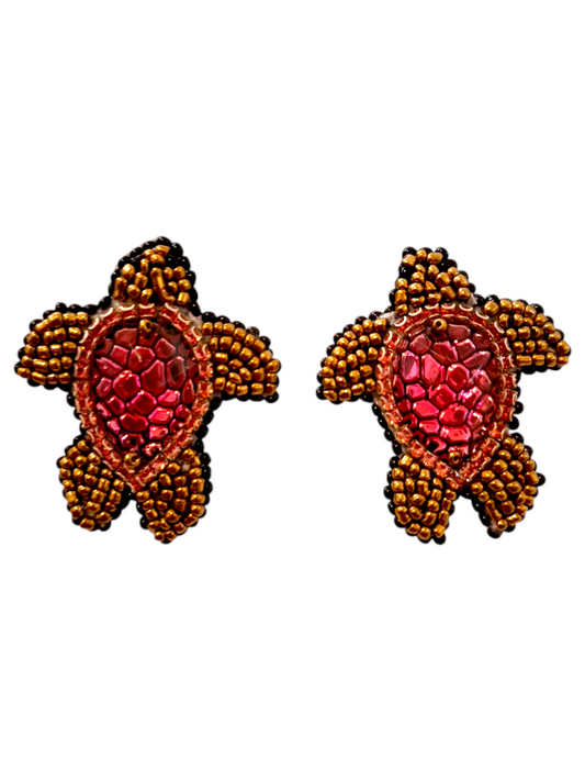 Pendientes de tortugas