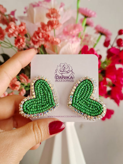 Paris Hearts Earrings