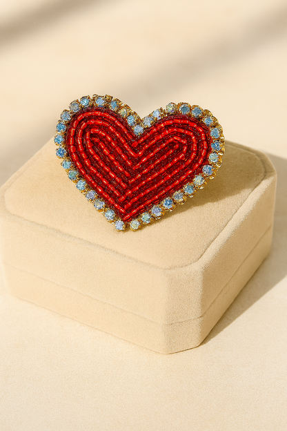 Anillo de corazón de París