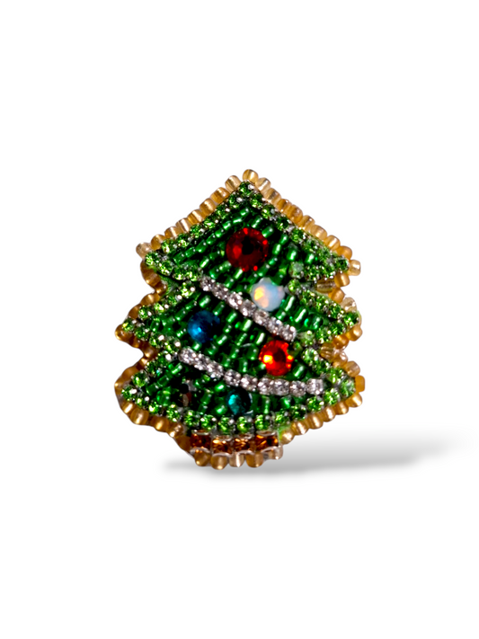 Christmas Tree Brooch