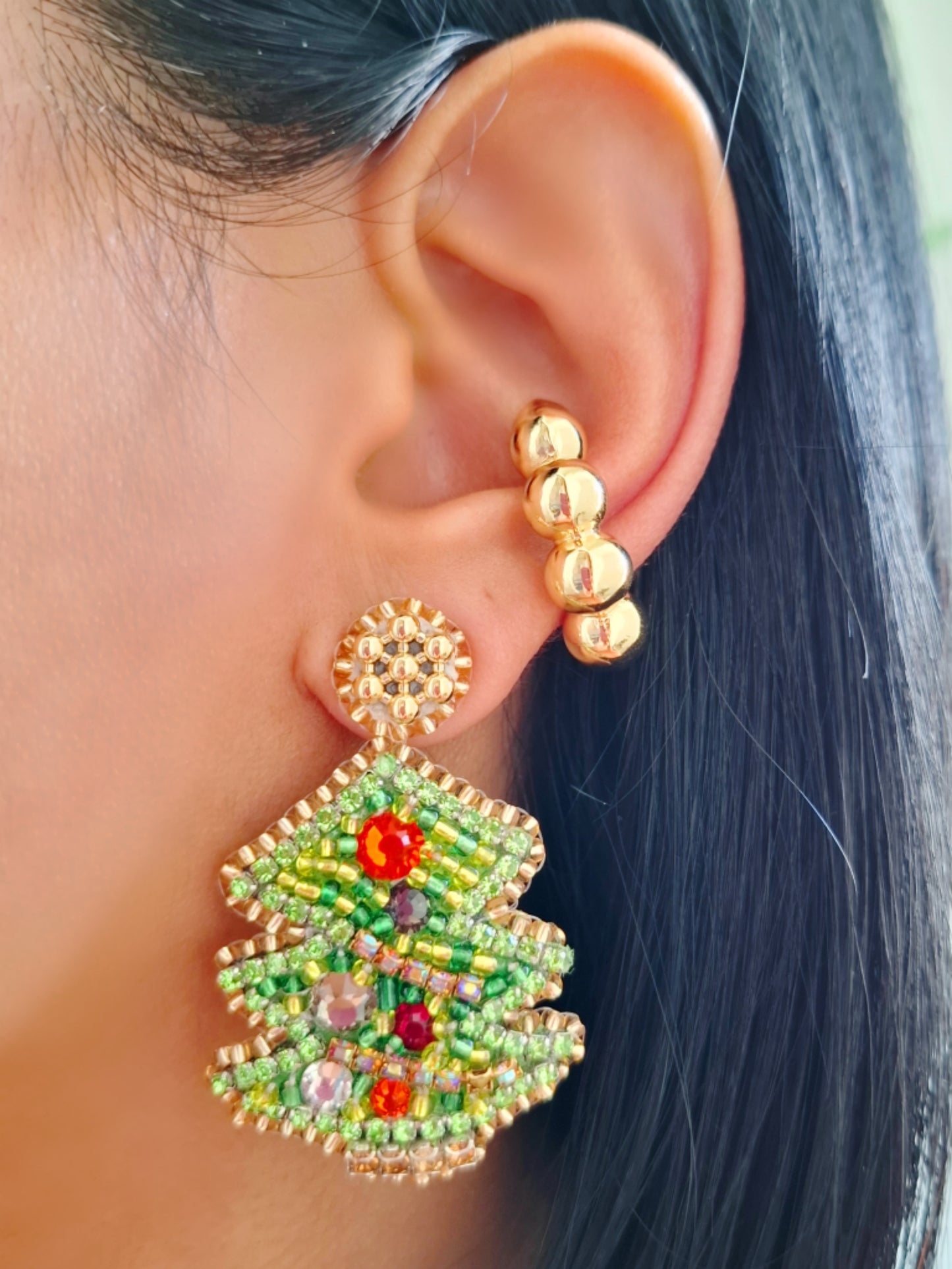 Christmas Tree Earrings