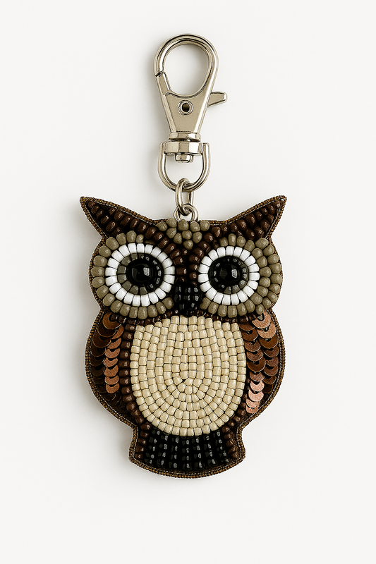 Colgante para bolso con forma de búho