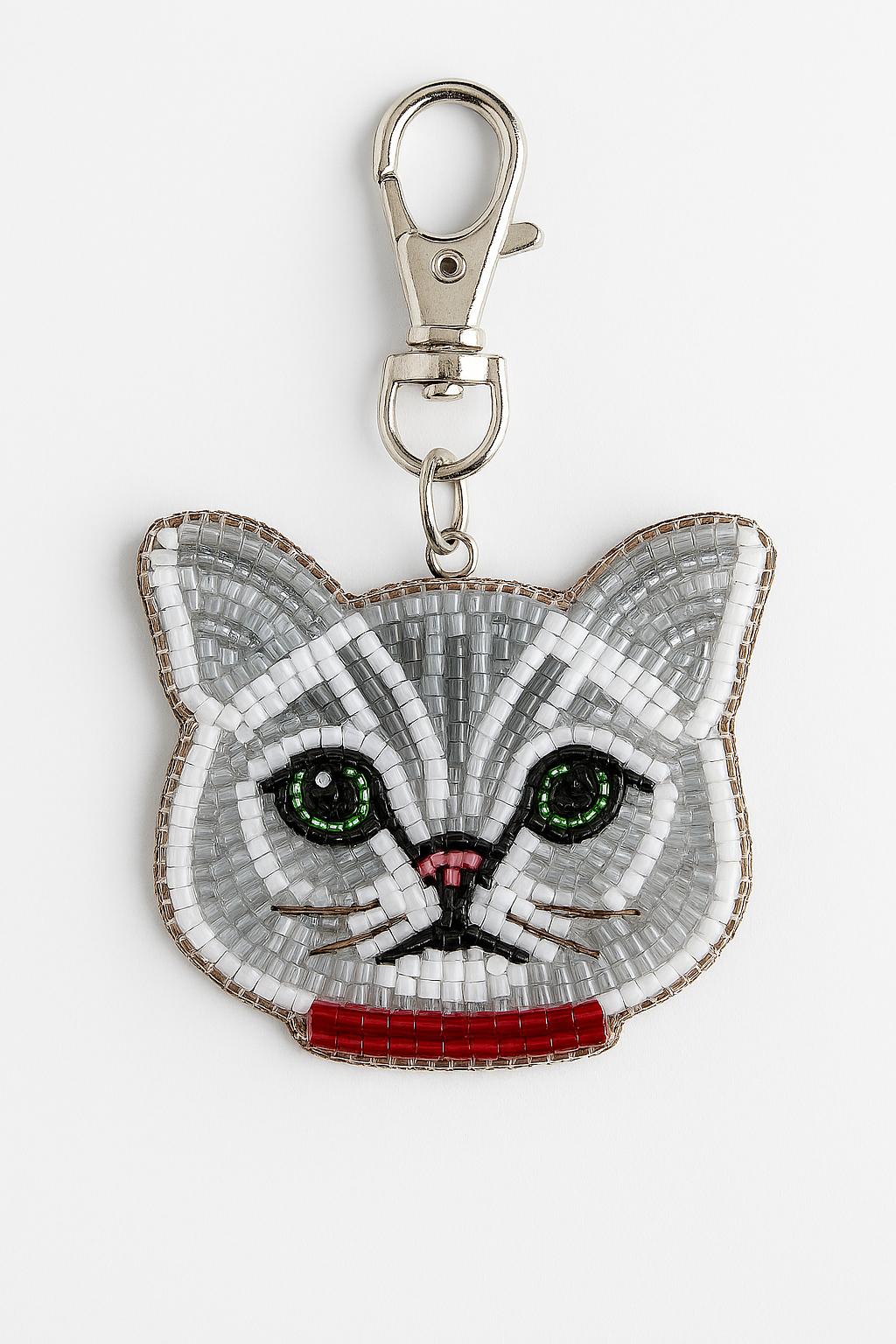Colgante para bolso con diseño de gato