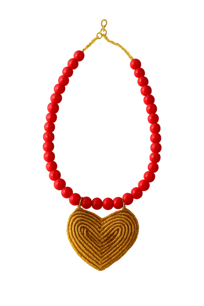 Collar con colgante de corazón de Lola