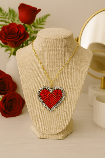 Colgante de corazón Amore