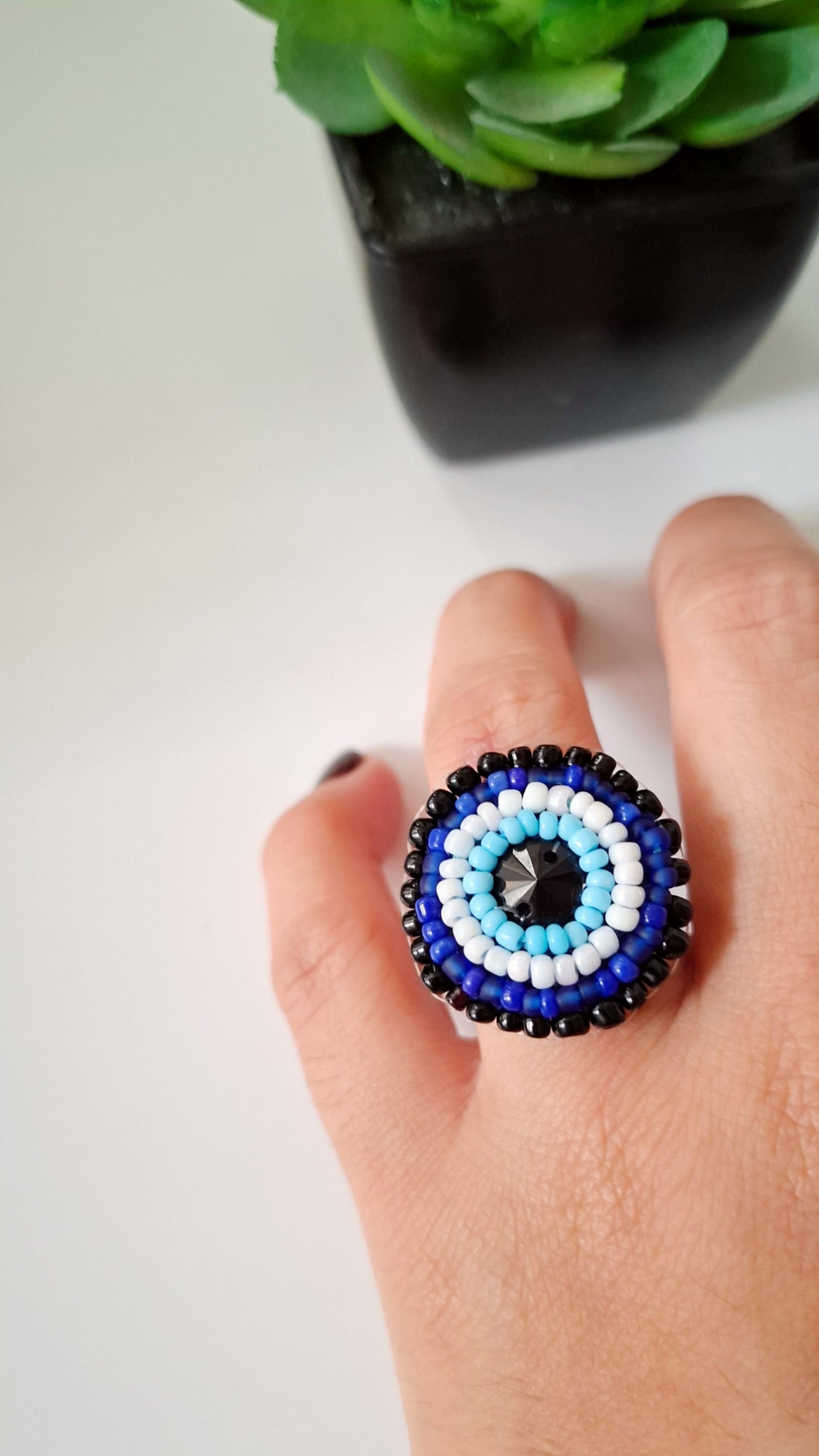 Anillo de ojo turco