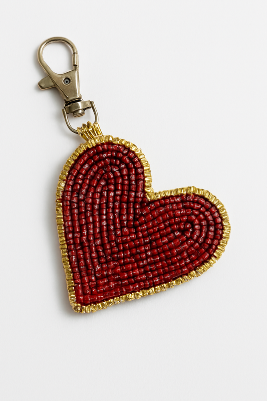 Dije para bolso con forma de corazón Amore