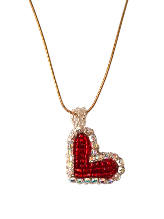 Mini heart necklace