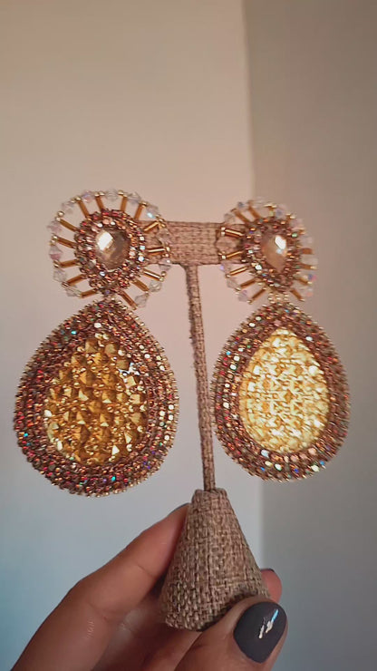 Pendientes de gotas de Armenia