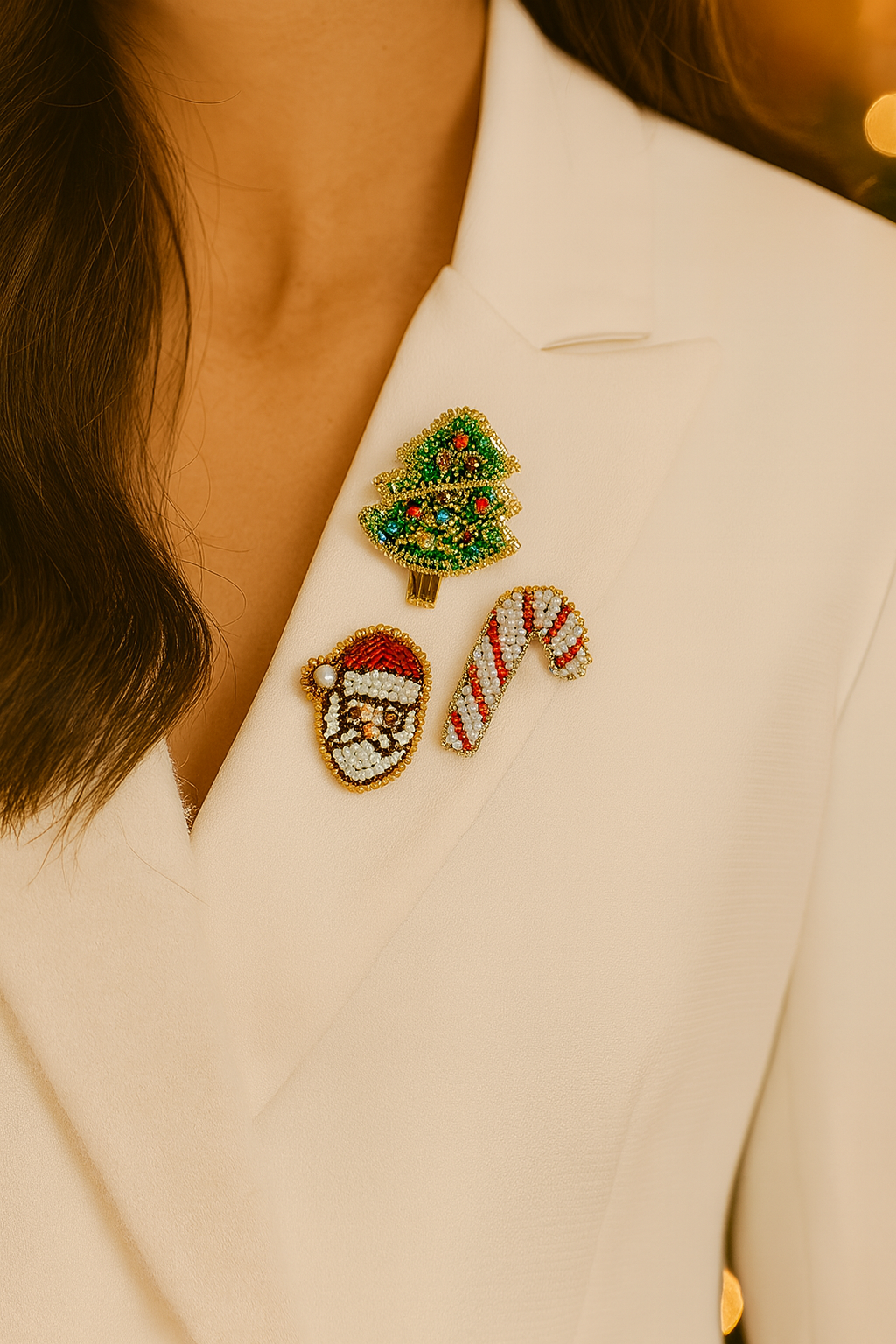 Christmas Tree Brooch